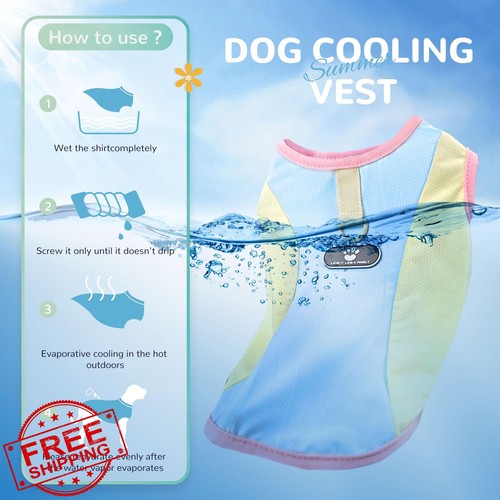 Axiijgl dog cooling vest sun - dog,